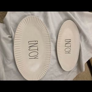 Rae Dunn “Enjoy” Salad Plates